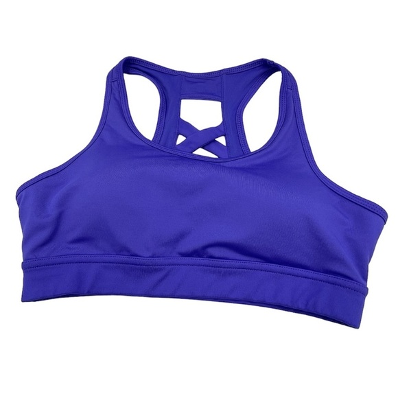 Spalding Purple Sports Bra - Picture 2 of 10